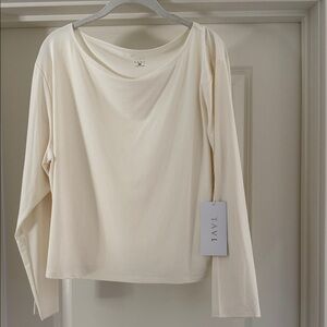 Tavi Brushed Tec Knit LS Top